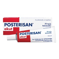 POSTERISAN akut 50 mg/g Rektalsalbe - 25g - Hämorrhoiden