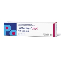 POSTERISAN akut 50 mg/g Rektalsalbe mit Analdehner - 25g - Hämorrhoiden