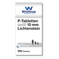 P TABLETTEN weiß 10 mm - 100St - Einmalprodukte