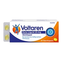 VOLTAREN Dolo Liquid 25 mg Weichkapseln - 10St - Schmerzmittel