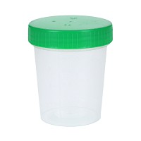 URINBECHER 100 ml sterilisierbar mit Deckel grün - 1St
