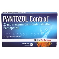 PANTOZOL Control 20 mg magensaftres.Tabletten - 14St - Saurer Magen