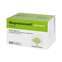 MAGNESIOCARD 2,5 mmol Filmtabletten - 200St - Magnesium