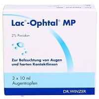 LAC OPHTAL MP Augentropfen - 3X10ml - Gegen trockene Augen
