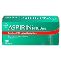 ASPIRIN N 100 mg Tabletten - 98St - Blutverdünnung