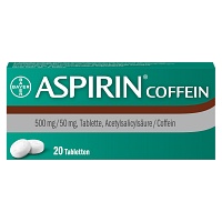 ASPIRIN Coffein Tabletten - 20St - Kopfschmerzen und Migräne
