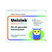 UNIZINK Immun Plus Kapseln - 1X10St