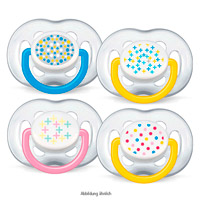 AVENT Schnuller Freeflow Trend 6-18 Mon.BPA-frei - 2St