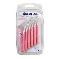 INTERPROX plus nano rosa Interdentalbürste - 6St