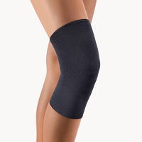 BORT Kniebandage XL schwarz - 1St