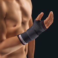 BORT ManuZip volar links S schwarz - 1St