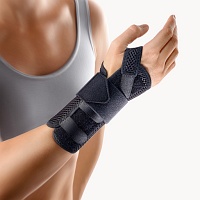 BORT ManuStabil kurz rechts M schwarz - 1St