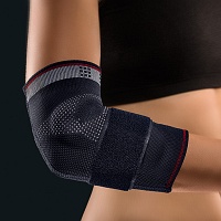 BORT Select EpiPlus Ellenbogenbandage XL schwarz - 1St