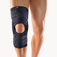 BORT StabiloPro Kniebandage offene Form XXXL schw. - 1St