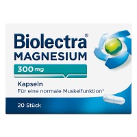 BIOLECTRA Magnesium 300 mg Kapseln - 20St - Magnesium