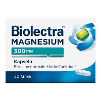 BIOLECTRA Magnesium 300 mg Kapseln - 40St - Magnesium