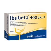 IBUBETA 400 akut Filmtabletten - 50St - Kopfschmerzen und Migräne