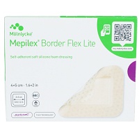 MEPILEX Border Lite Schaumverb.4x5 cm steril - 10St