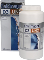 CALCIMAGON D3 Uno Kautabletten - 90St - Calcium & Vitamin D3