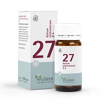 BIOCHEMIE Pflüger 27 Kalium bichromicum D 6 Tabl. - 100St - Biochemie Pflüger