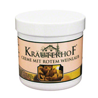 KRÄUTERHOF Creme mit rotem Weinlaub