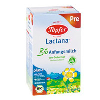 TÖPFER Lactana Bio Pre Pulver - 600g - Babynahrung