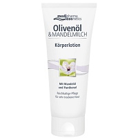 OLIVEN-MANDELMILCH Körperlotion - 200ml - Pflege normaler Haut