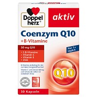 DOPPELHERZ Coenzym Q10+B Vitamine Kapseln - 30St - Mineral & Vitalstoffe