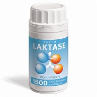 LAKTASE 1.500 FCC Enzym Kapseln - 100St