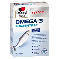 DOPPELHERZ Omega-3 Konzentrat system Kapseln - 30St - Omega-3-Fettsäuren