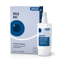 HYLO-GEL Augentropfen - 2X10ml - Gegen trockene Augen