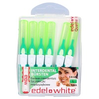 EDELWHITE pro Interdent.Bür.L 0,8-55 mm grün - 6St