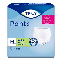 TENA PANTS Discreet M bei Inkontinenz - 8St - Einweg & Windelhosen