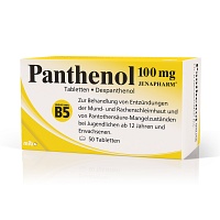 PANTHENOL 100 mg Jenapharm Tabletten - 50St - Halsschmerzen