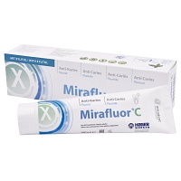 MIRADENT Zahncreme mirafluor c - 100ml - Zahncreme