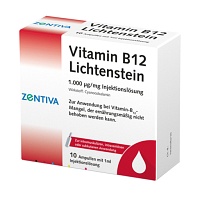VITAMIN B12 1.000 µg Lichtenstein Ampullen - 10X1ml - Vitamine