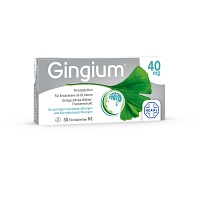 GINGIUM Filmtabletten - 30St - Gedächtnisstärkung