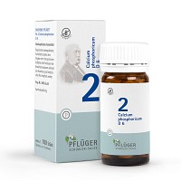 BIOCHEMIE Pflüger 2 Calcium phosphoricum D 6 Tabl. - 100St - Biochemie Pflüger