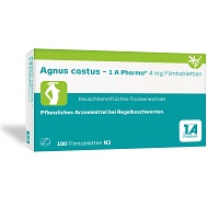 AGNUS CASTUS 1A Pharma Filmtabletten - 100St - Zyklusbeschwerden