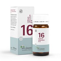 BIOCHEMIE Pflüger 16 Lithium chloratum D 6 Tabl. - 100St - Biochemie Pflüger