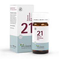 BIOCHEMIE Pflüger 21 Zincum chloratum D 6 Tabl. - 100St - Biochemie Pflüger