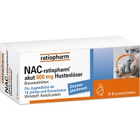 NAC-ratiopharm akut 600 mg Hustenlöser Brausetabl. - 10St - Hustenlöser