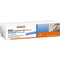 NAC-ratiopharm akut 600 mg Hustenlöser Brausetabl. - 20St - Hustenlöser