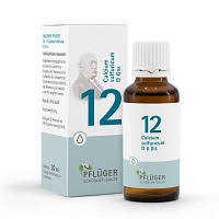 BIOCHEMIE Pflüger 12 Calcium sulfuricum D 6 Tropf. - 30ml - Biochemie Pflüger