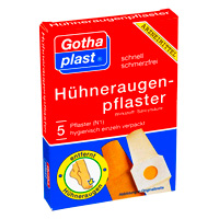 GOTHAPLAST Cornmed Hühneraugenpflaster 2x6 cm - 5St