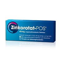 ZINKOROTAT POS magensaftresistente Tabletten - 20St - Selen & Zink