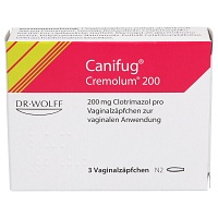 CANIFUG Cremolum 200 Vaginalsuppositorien - 3St - Vaginalpilz-Therapeutika