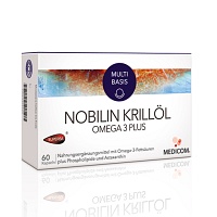 NOBILIN Krillöl Omega-3 Plus Kapseln - 60St