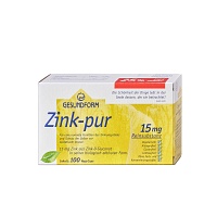 GESUNDFORM Zink Pur Kapseln - 100St