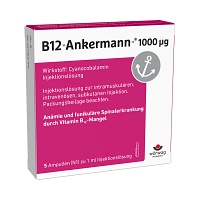 B12 ANKERMANN 1000 µg Injektionslösung Amp. - 5X1ml - Vitamin B12